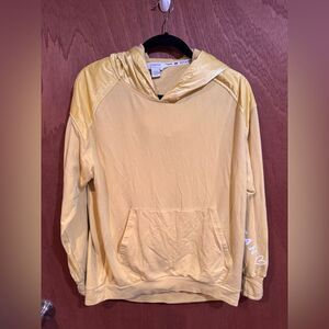 Simone Biles + Athleta Girl Oversized Hoodie Yellow Size‎ XL/14 Gymnastics